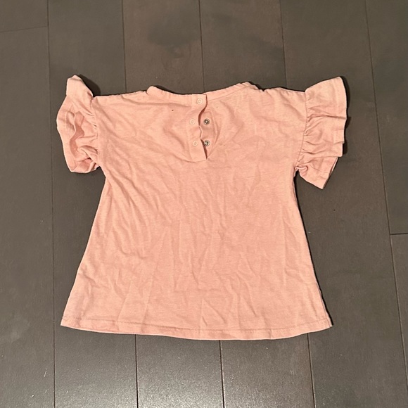 Tucker and Tate bunny tshirt ruffle sleeve 12m - Picture 3 of 3